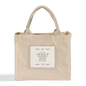 Bolsas de Regalo de Boda Personalizadas con Bolsillo, Color Sólido TF207 - Product Image 2