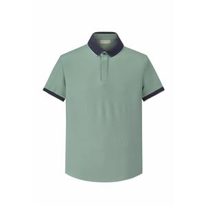 ชุดลำลอง2ชิ้นสำหรับผู้ชายเสื้อโปโลและกางเกงขาสั้นระบายอากาศได้ดีชุดแฟชั่นฤดูร้อนขนาดใหญ่พิเศษ - Product Image 2