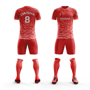 Maillot avec nom et numéro de l'équipe personnalisé Maillot de football respirant pour homme Maillot de football de service OEM pour joueurs de football - Product Image 5