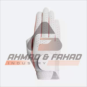 Gants de golf en cuir véritable avec protection UV et poignées Gants de course imperméables en peau de mouton - Product Image 2