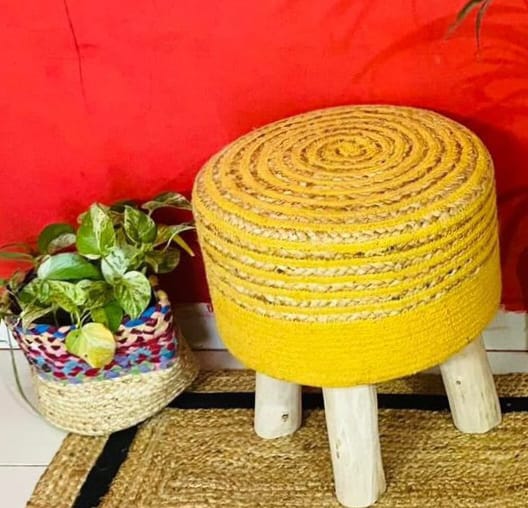 Yellow and brown