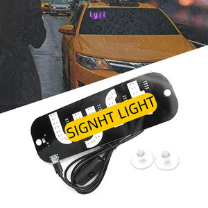 Nouvelle lumière de taxi universelle LED USB pour décorations de voiture, accessoires de conversion de couleur - Product Image 6