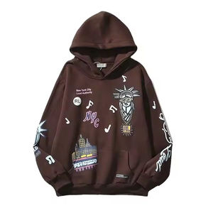 Sudadera con capucha informal para hombre de tendencia superior 100% algodón mezclado básico patrón sólido precios de etiqueta privada personalizados - Product Image 2