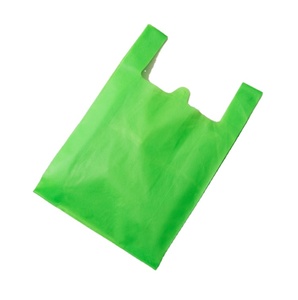 Bolsas desechables o reutilizables: bolsas de plástico para camisetas del fabricante El plástico proviene de las necesidades personalizadas OEM de Vietnam Wi - Product Image 1