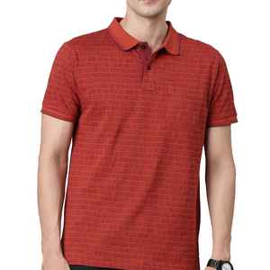 Color puro 2025 último diseño para hombres para camisas 100% algodón de alta calidad de punto transpirable manga corta Color sólido - Product Image 1