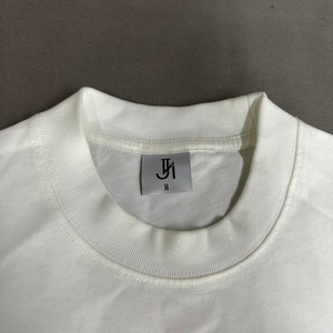 T-shirt court en coton épais et surdimensionné personnalisé pour hommes, 220 grammes, manches courtes, col en O, épaules tombantes, design sportif DTG - Product Image 3