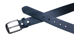 Cinturón de Cuero Genuino de Fábrica OEM, Cinturón Casual de Cuero Vacuno de Grano Completo Suave y Moderno para Unisex con Hebilla de Aleación de Zinc - Product Image 4