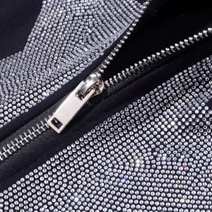 เสื้อฮู้ดดี้ขนแกะแบบหนา ประดับคริสตัลวิบวับ สไตล์สตรีทแวร์ สำหรับผู้ซื้อขายส่ง - Product Image 2