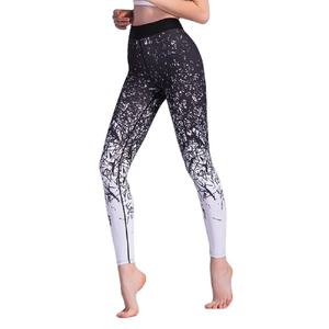 SHEMAX 2024 LEGGINGS NOIR ET BLANC MOTIF SUBLIMATION - Product Image 1