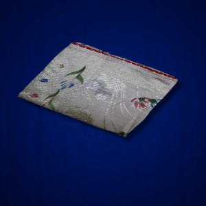 Vêtements indiens et pakistanais élégants faits à la main Blouse en tissu de coton à bordure en brocart avec matériau en soie Design élégant fait à la main - Product Image 3