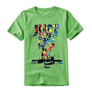 Camiseta para hombre y mujer de alta calidad, venta al por mayor, ropa personalizada para hombre, camiseta Unisex con estampado de Hip Hop GTR, camiseta informal diaria - Product Image 3