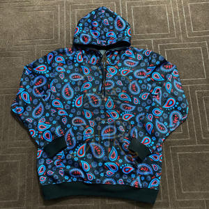 Sudadera con Capucha Personalizada para Hombre, Impresión Digital 3D por Transferencia de Calor, 100% Algodón, Forro Polar, Transpirable, Sublimación - Product Image 2