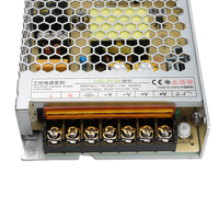 Alimentation sur rail DIN 75W personnalisable double sortie 24V CA CC pour armoire de distribution industrielle tension d'entrée 220V