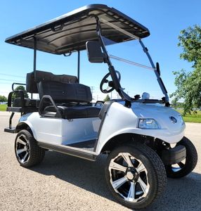 H & S EVOLUTIONS CARRO DE GOLF ELÉCTRICO DE LITIO DE 48V CUATRO PLAZAS-LLANTAS PERSONALIZADAS ASIENTO ABATIBLE NUEVO - Product Image 1