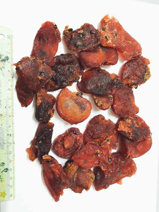 Vietnamese 100% natural dried passion fruits for fast consuming Air Dry Tropical Fruits Dried Passion Fruit Slices 99GD Brand
