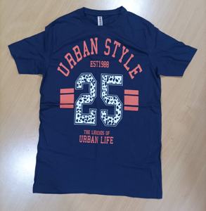 ขายส่งอินเดียที่กําหนดเอง 180g ผ้าฝ้าย 100% ผ้าล้างชีวภาพบุรุษคอกลมแขนสั้นกราฟิกที่กําหนดเองพิมพ์เสื้อยืด - Product Image 3