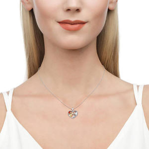 Jeulia Sterling Silver Lucky <b>Elephant</b> Necklace with Zircon Trendy Link Chain <b>Gift</b> - Product Image 5