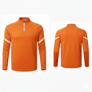 Sudadera Unisex OEM de Hurling Gaélico con Cierre de Cremallera, Elástica, de Secado Rápido, Antibacteriana, con Color Personalizado y Logotipo del Equipo - Product Image 2