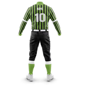 Nueva llegada Ropa deportiva 100% Tela de poliéster Sublimación Uniforme de béisbol Mejor precio Venta caliente Sublimación Uniforme de béisbol - Product Image 2