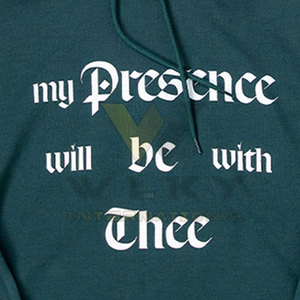 Sweat-shirt à capuche à impression bouffante avec logo personnalisé le plus vendu avec tissu polaire d'hiver motif solide conception de col à capuche - Product Image 4