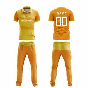 Ensemble de vêtements de cricket, chemise et pantalon confortables, adaptés à tous les niveaux de jeu et à toutes les saisons, uniforme de cricket pakistanais - Product Image 1