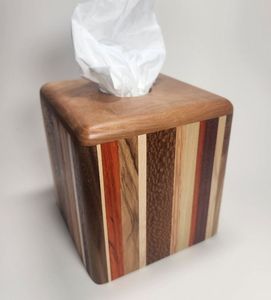 ที่ใส่กระดาษเช็ดปากแบบให้ความช่วยเหลือผู้ถือแถบทิชชู่โรงแรมผ้าเช็ดปากไม้จัดผ้าเช็ดปากบนโต๊ะอุปกรณ์เสริมสำหรับการต้อนรับ - Product Image 2