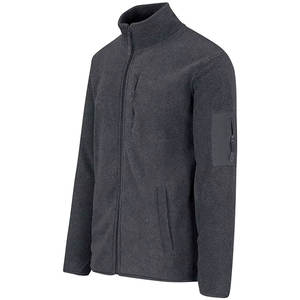 Chaqueta Táctica de Lona con Forro Polar para Hombre, Color Carbón |   Capa Intermedia Sólida de 240g |   OEM Impermeable de Secado Rápido con Múltiples Bolsillos al por Mayor - Product Image 2