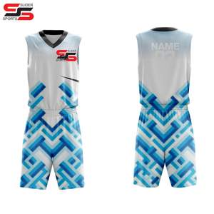 Wholesale <b>Retro</b> <b>Basketball</b> <b>Jersey</b> Vests Set Printed Sublimation Men's <b>Basketball</b> Uniform with Unique Design - Product Image 2