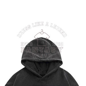 เสื้อฮู้ดดี้ผู้ชาย FANTASY WEAR OEM 2026 คุณภาพสูง & โลโก้สั่งทำได้ ผ้าฝ้าย 100% สำหรับออกกำลังกาย ทรงโอเวอร์ไซส์ ได้รับการรับรองมาตรฐาน CE ISO - Product Image 5