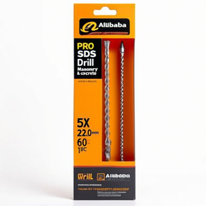 ดอกสว่านโรตารี่ SDS Plus สำหรับงานก่ออิฐและคอนกรีต ขนาด 5X D.22.0 มม. ความยาวใช้งาน 550 มม. ความยาว 600 มม. 1 ชิ้น - Product Image 2