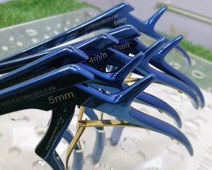 Haute qualité tout nouveau poinçon Kerrison Rongeur 1-5mm vers le haut incurvé 45 degrés 21cm Instruments chirurgicaux en acier inoxydable - Product Image 4