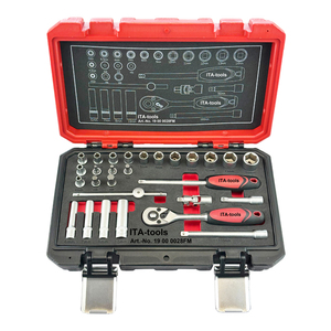 1/4 "ดร. มิว" ชุดซ็อกเก็ต28ชิ้นพร้อมแฮนด์สปินเนอร์และซ็อกเก็ตยาวจากไต้หวันผู้จำหน่าย OEM ODM - Product Image 1