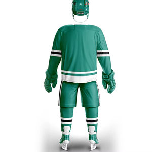 Maillot de hockey sur glace personnalisé de haute qualité pour hommes avec impression numérique à manches longues 100% polyester à séchage rapide et respirant - Product Image 5