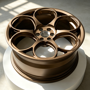 Jantes forgées en alliage d'aluminium JW Custom à quatre feuilles de trèfle, design à rayons, 17, 18, 19, 20, 21, 22 pouces, 1 pièce, pour Alfa Romeo Stelvio - Product Image 3