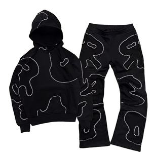 Chándal de diamantes de imitación para hombre, chándal de diamantes de imitación de tamaño personalizado para hombre, chándal de diamantes de imitación de la mejor calidad - Product Image 1