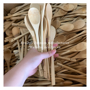 Hot Sale Natural Bamboo Cutlery Set Travel in the Box/ Bamboo Cutlery Set With Bag for Using at Home, Restaurant, Hotel, Resort - Product Image 3