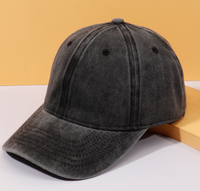 Casquette de baseball unisexe Phoenix Fashion à 6 panneaux en denim délavé 100 % coton, style sportif décontracté, broderie et design vieilli, toutes saisons