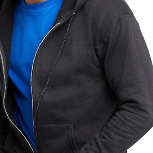 2025 automne hiver nouveau coton lourd de haute qualité Polyester extérieur polaire hommes sweats à capuche zippés - Product Image 6