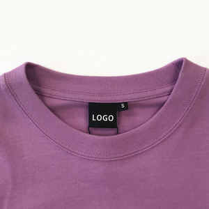 T-shirt à manches longues pour femme, 200g, 100% coton, logo personnalisé, couleur unie, col rond, décontracté, respirant, léger, anti-boulochage, printemps - Product Image 6