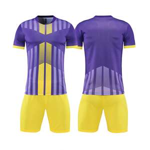 Ropa de fútbol, traje de fútbol, Jersey de fútbol, Jersey personalizado, transpirable, de secado rápido, uniforme de fútbol, logotipo, nombre de equipo personalizado - Product Image 2