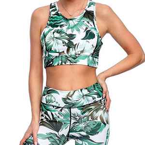 Ensemble de yoga pour femmes à prix avantageux, vêtements de sport confortables imprimés par sublimation, vente en ligne, respirant, extensible, pour l'entraînement - Product Image 2