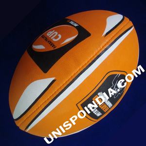 Pelota de partido profesional para escuelas y universidades hecha de goma sintética pelotas de Rugby personalizadas - Product Image 3