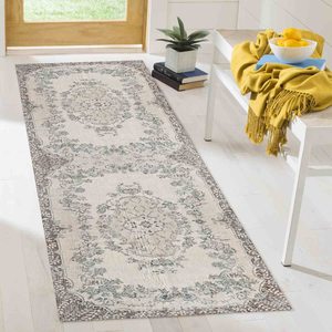 Tapis imprimé : Tapis de style vintage pour cuisine, salon, ferme, tapis en velours - Product Image 1