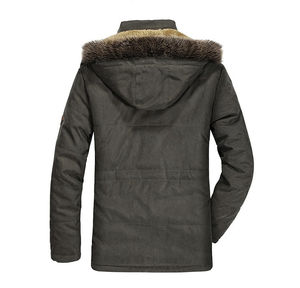 Chaqueta Parka Casual de Invierno para Hombre, Impermeable, Reversible, Gruesa, de Lona de Algodón, con Capucha, Diseño de Talla Grande, Estilo Urbano - Product Image 2