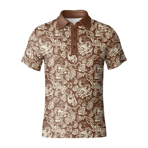 Polo de Golf para Hombre, Poliéster y Elastano, Corte Atlético, Secado Rápido, Ropa de Golf de Alto Rendimiento - Product Image 3