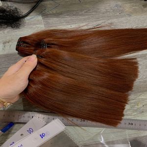 ผมชาวพม่าแบบดิบเวียดนามผมสีน้ำตาลบริสุทธิ์ยังไม่ผ่านการทำสารเคมีสารเคมีสารเคมีในเวียดนาม - Product Image 3