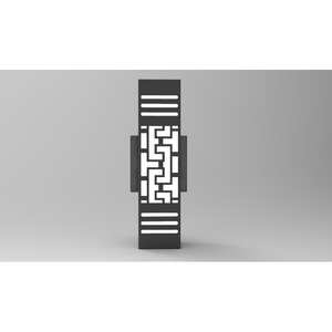 Modern DTT.001.03 <b>Wall</b> Lamp LED <b>Light</b> Source Iron Aluminum Body <b>Remote</b> <b>Control</b> Touch Warm White Indoor Use IP65 Custom Lens - Product Image 3