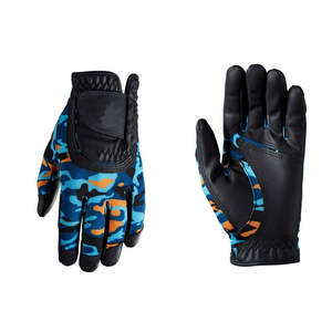 Guantes de Golf Unisex para Mano Izquierda y Derecha, Cuero Genuino, Dedos Completos, Suaves y Transpirables, Logotipo Personalizado, Venta al Por Mayor, Uso Deportivo - Product Image 1