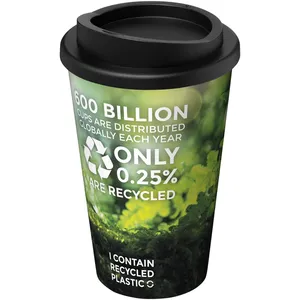 Mug isotherme Brite-American, vaisselle durable en plastique - Product Image 1