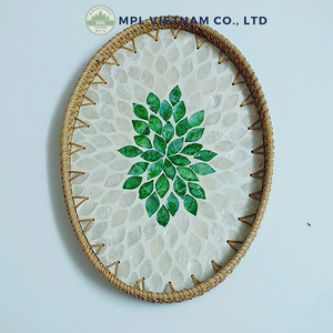 Bandeja Decorativa de Mimbre Tejido Estilo Vintage Otoñal, Ecológica y Duradera, con Asa, Multifuncional, para Almacenamiento de Frutas y Joyas - Product Image 6